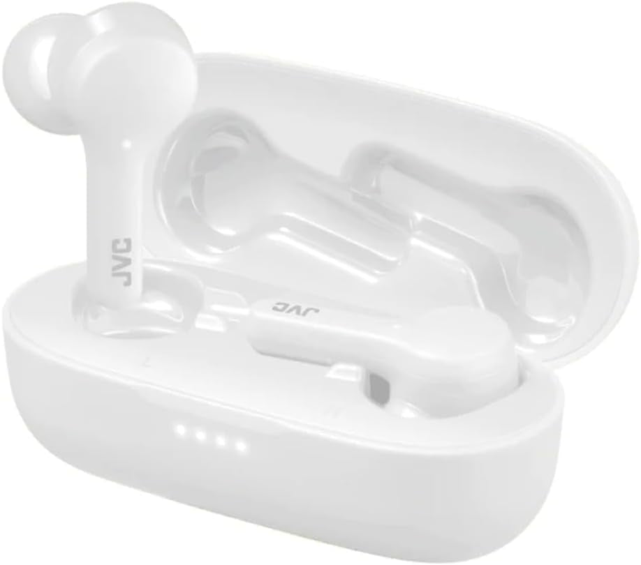 True Wireless Earbuds Headphones, Bluetooth 5.0, Water Resistance (IPX4), Long Battery Life (Up to 15 Hours) (White)