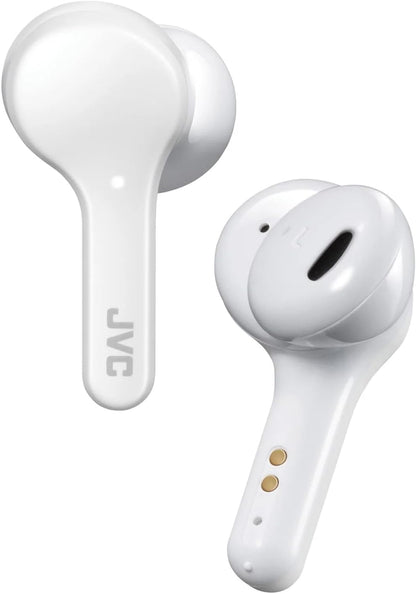 True Wireless Earbuds Headphones, Bluetooth 5.0, Water Resistance (IPX4), Long Battery Life (Up to 15 Hours) (White)